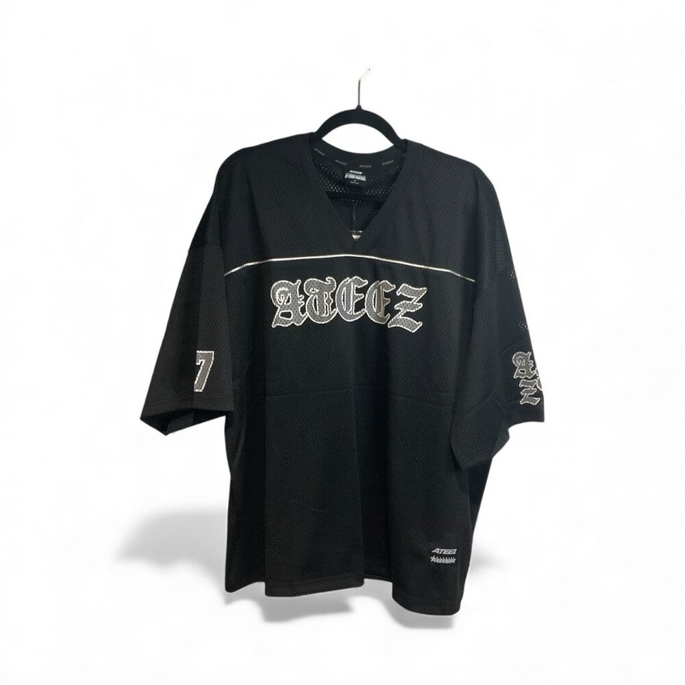 ATEEZ HONGJOONG in your fantasy football jersey w/ photocard—SIZE Z (XXL-XXXL)